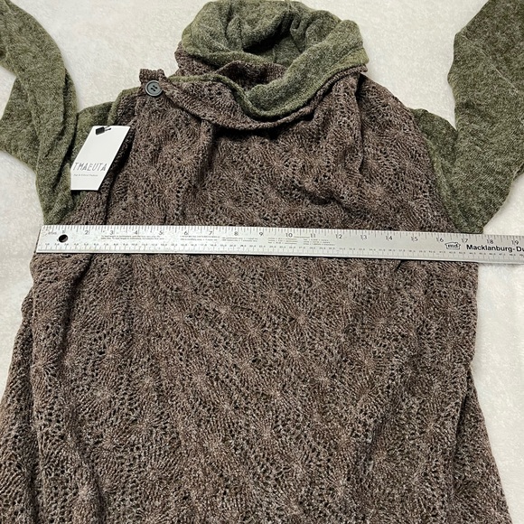 NWT Thaluta Mila Olive Convertible
Jacket Cardigan Wrap Sweater Fairy Grunge S/M - Picture 10 of 13